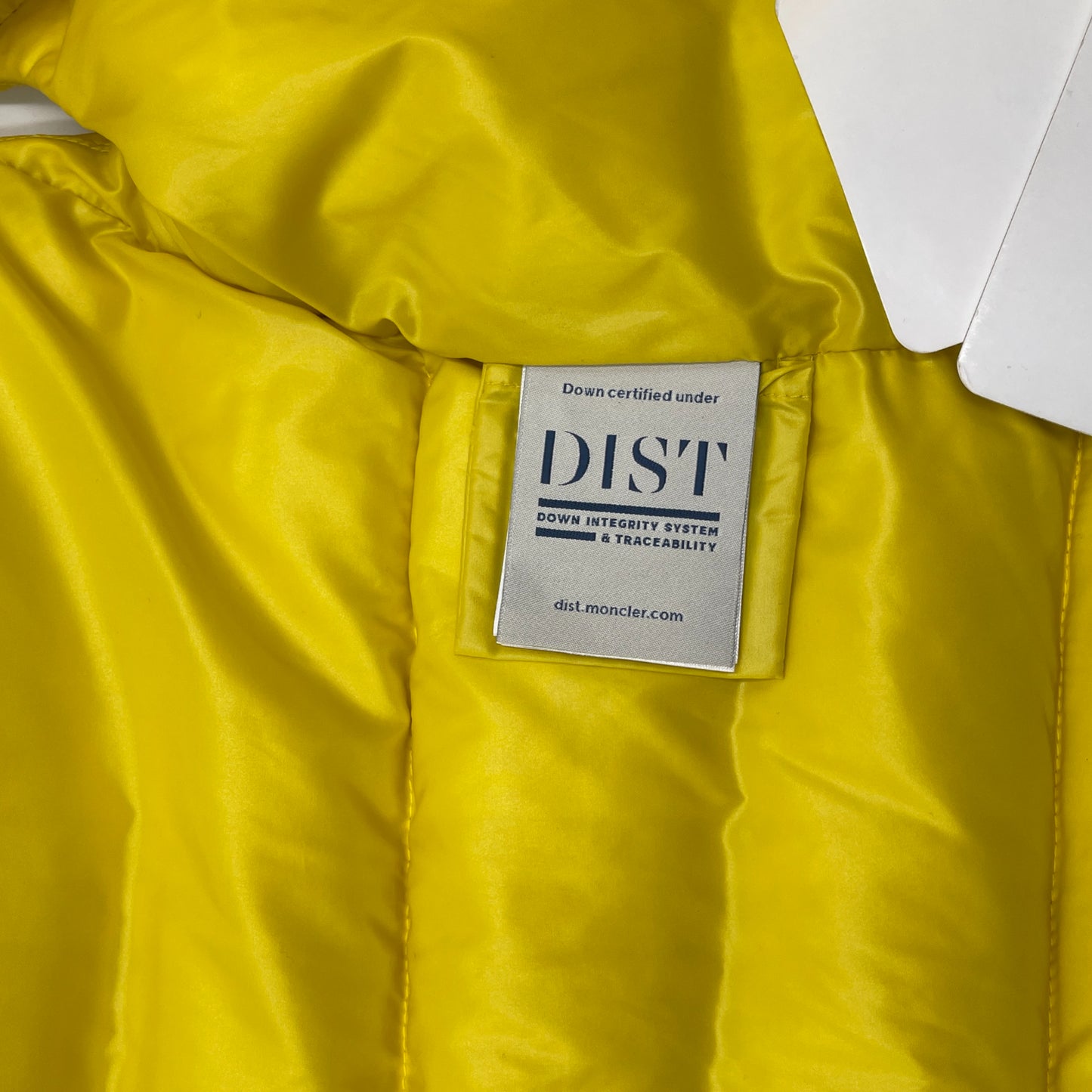 Moncler Ghany Yellow Puffer Vest