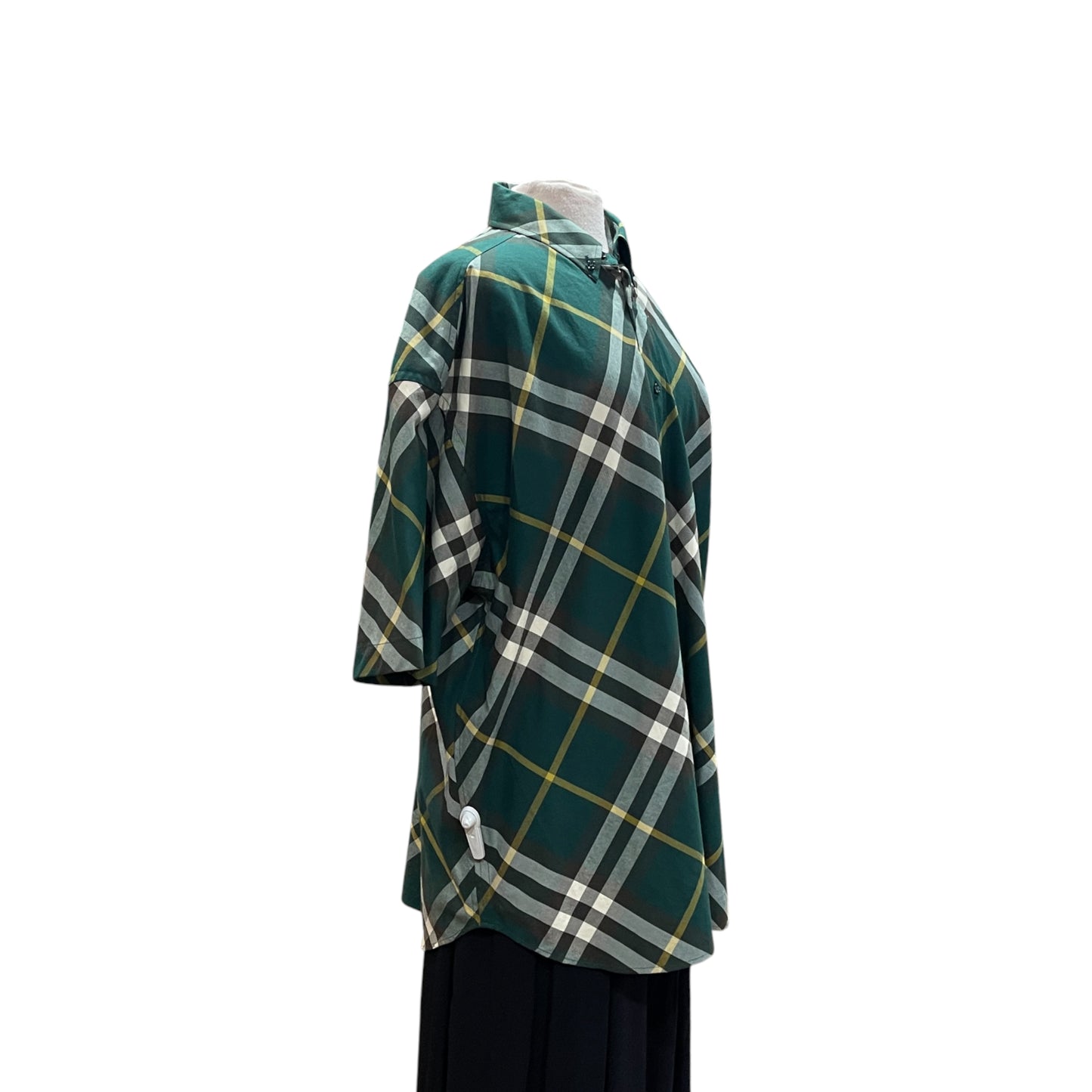 Burberry Oversized Green Check Mens