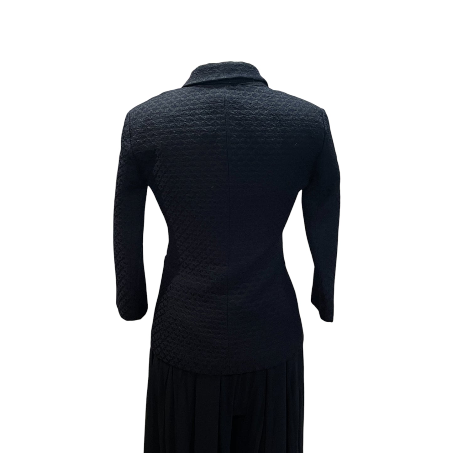 The Row Black/Navy Boucle Blazer