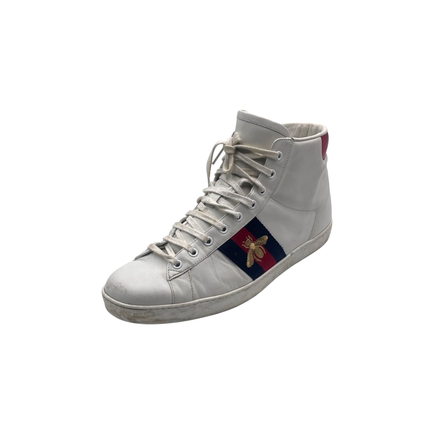 Gucci Ace Leather High-Top Snkr