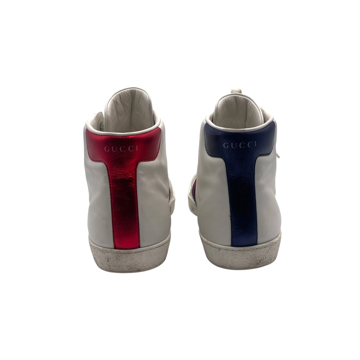 Gucci Ace Leather High-Top Snkr