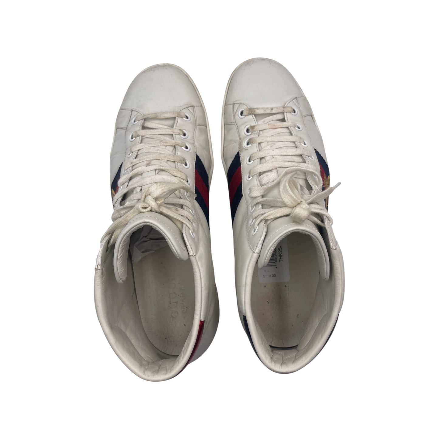 Gucci Ace Leather High-Top Snkr