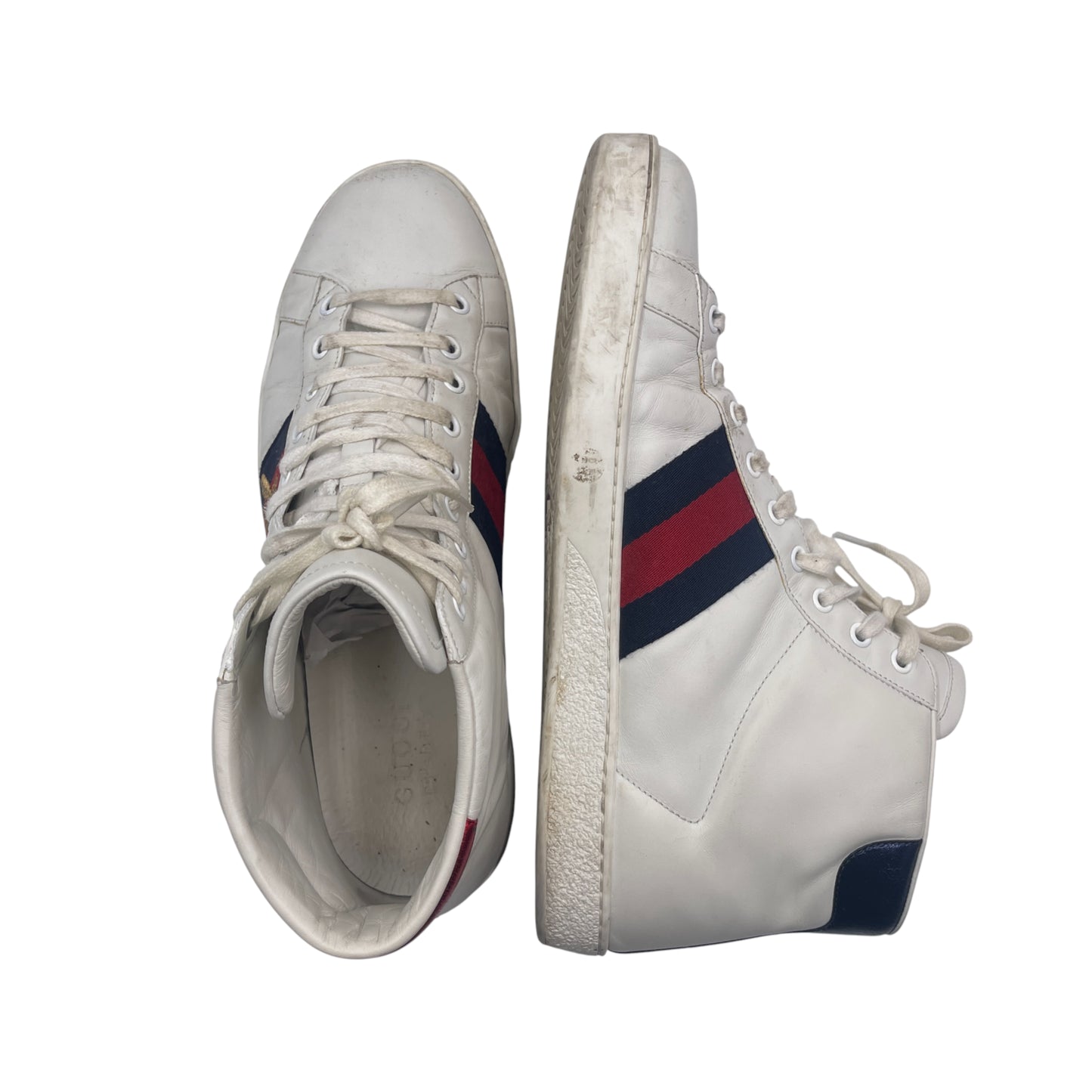 Gucci Ace Leather High-Top Snkr