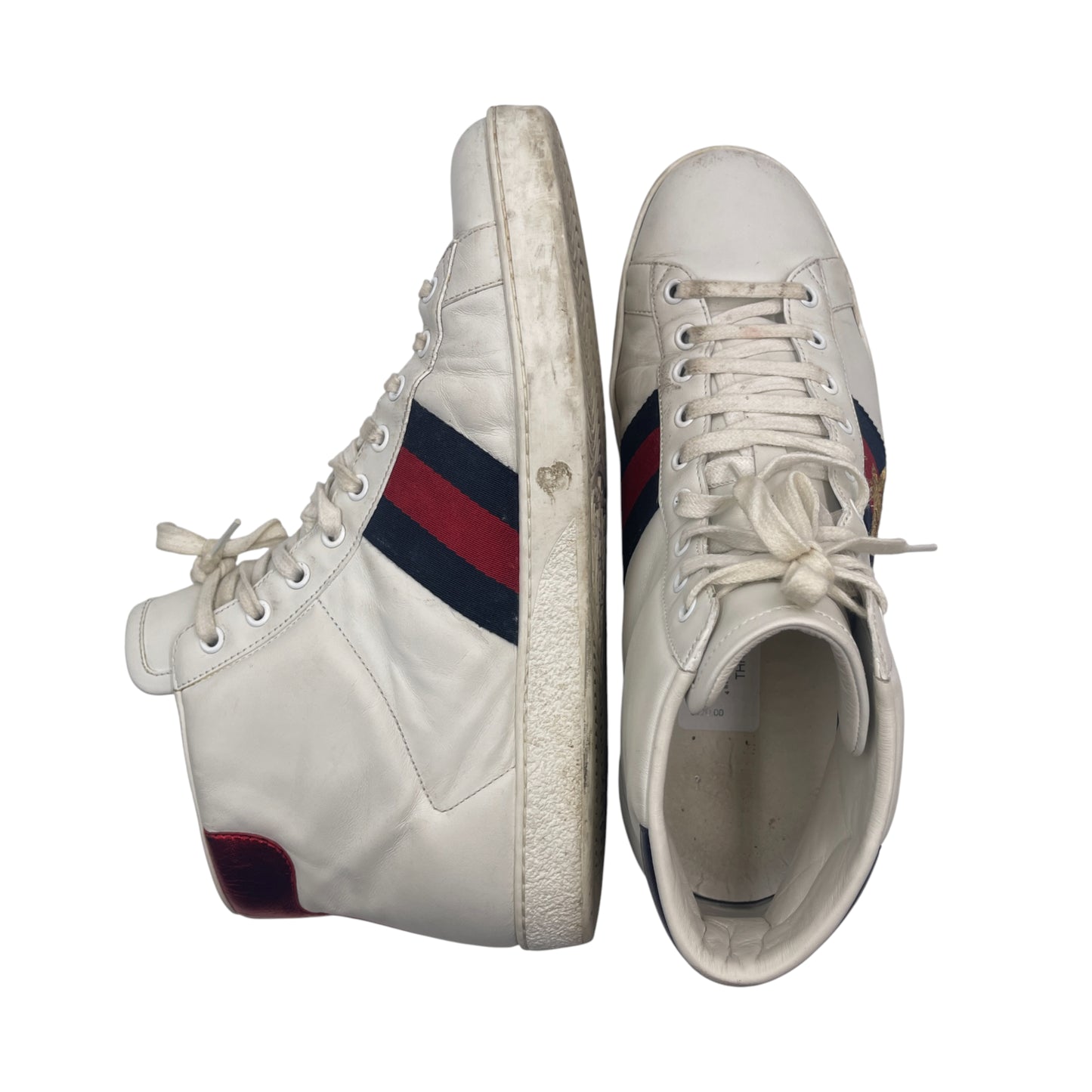 Gucci Ace Leather High-Top Snkr