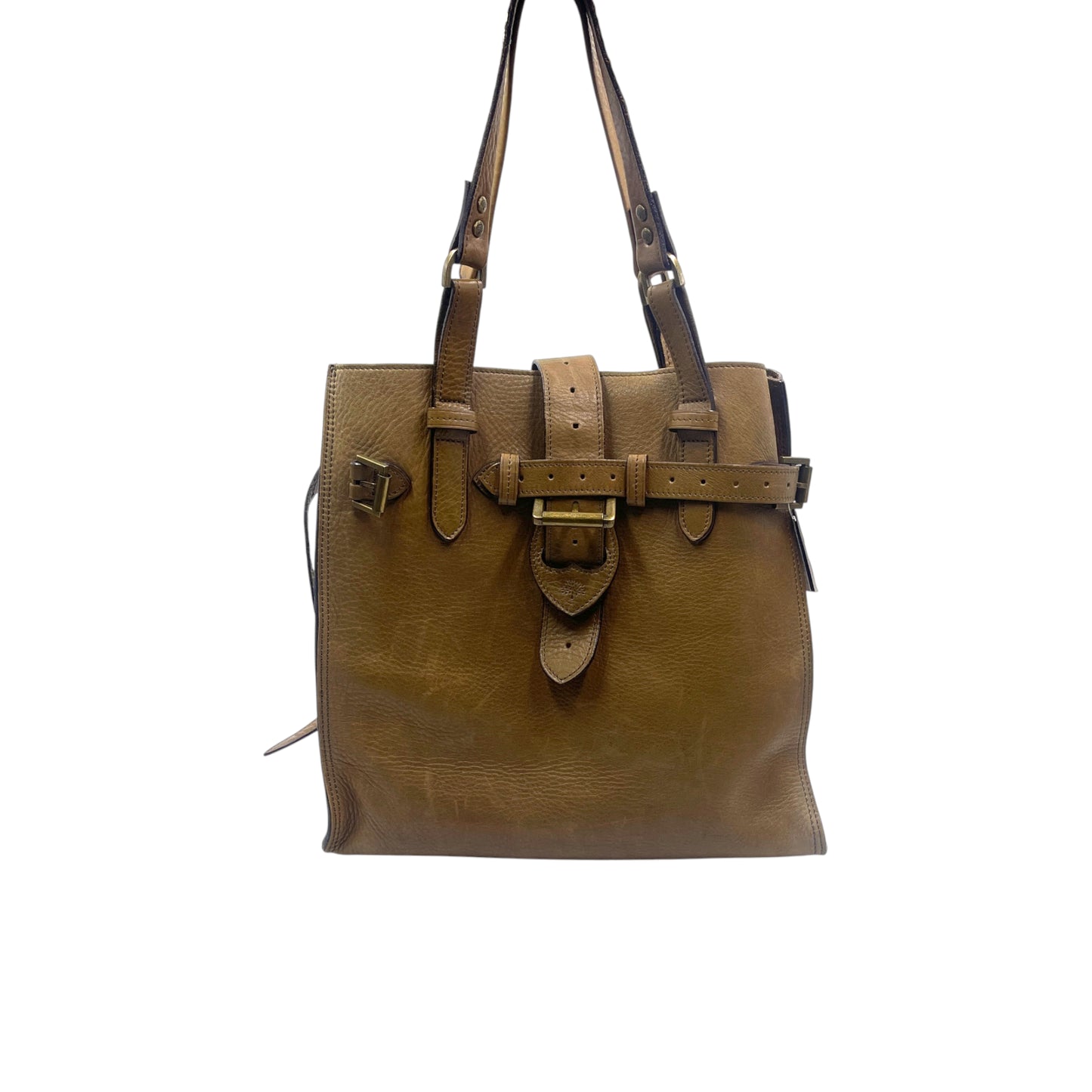 Mullbery Brown Leather Tote