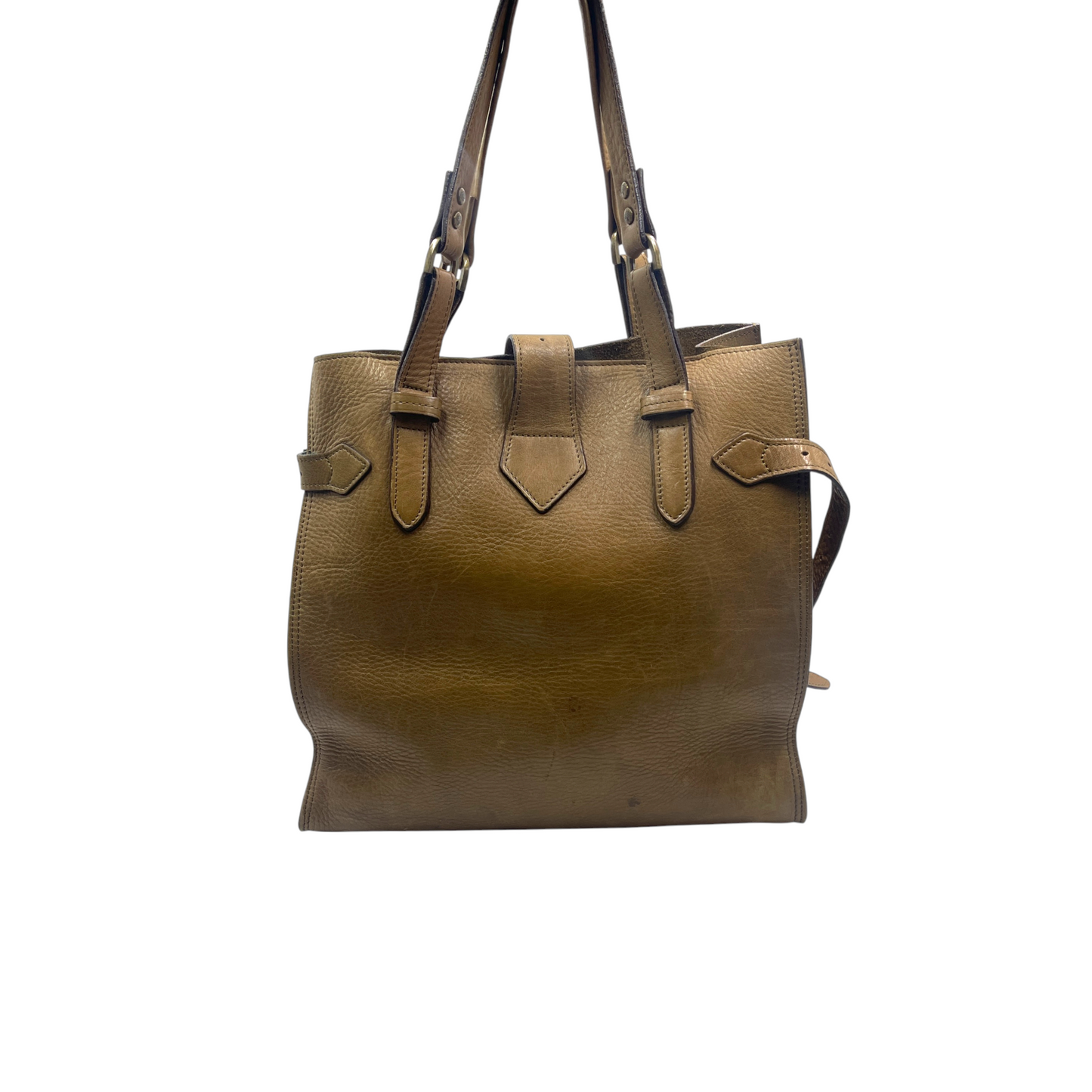 Mullbery Brown Leather Tote