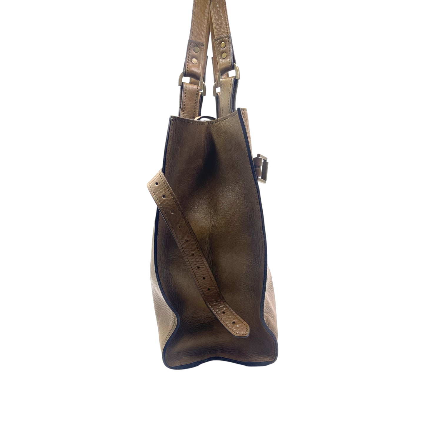 Mullbery Brown Leather Tote