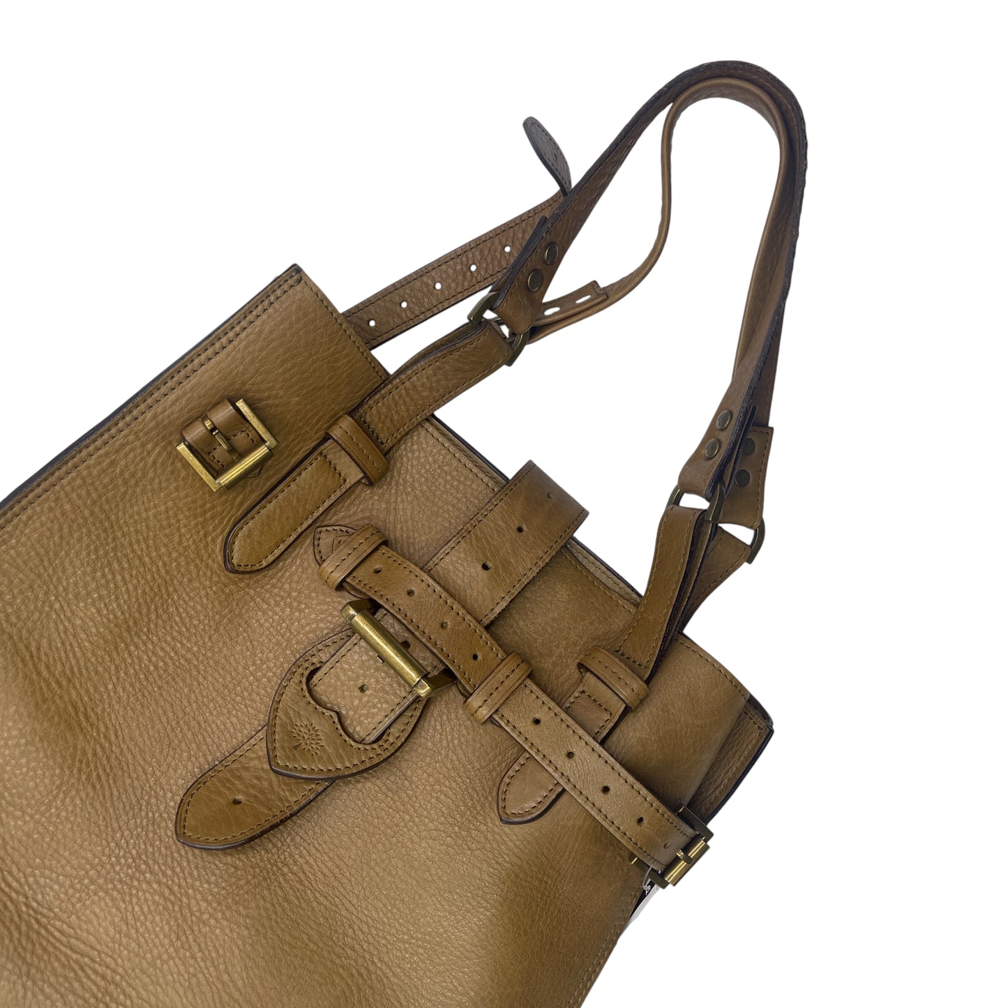 Mullbery Brown Leather Tote
