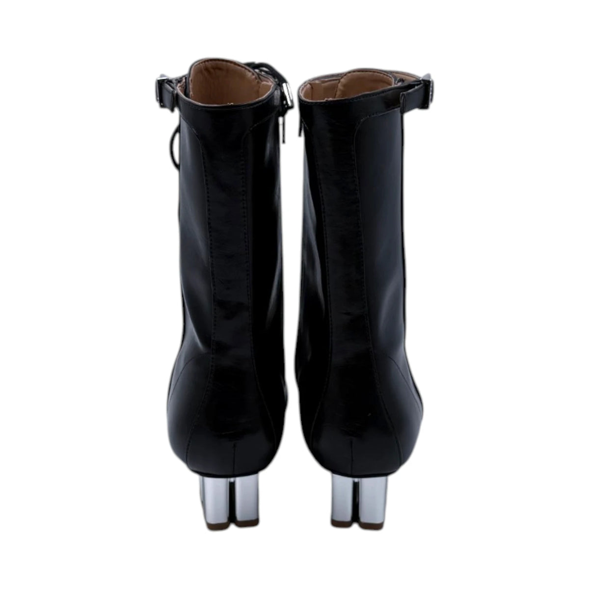 Ganni Lace-Up Ankle Boots