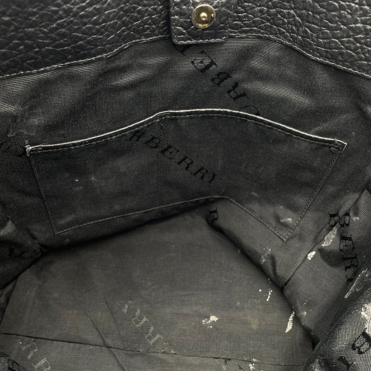 Burberry Woodbury Black Tote