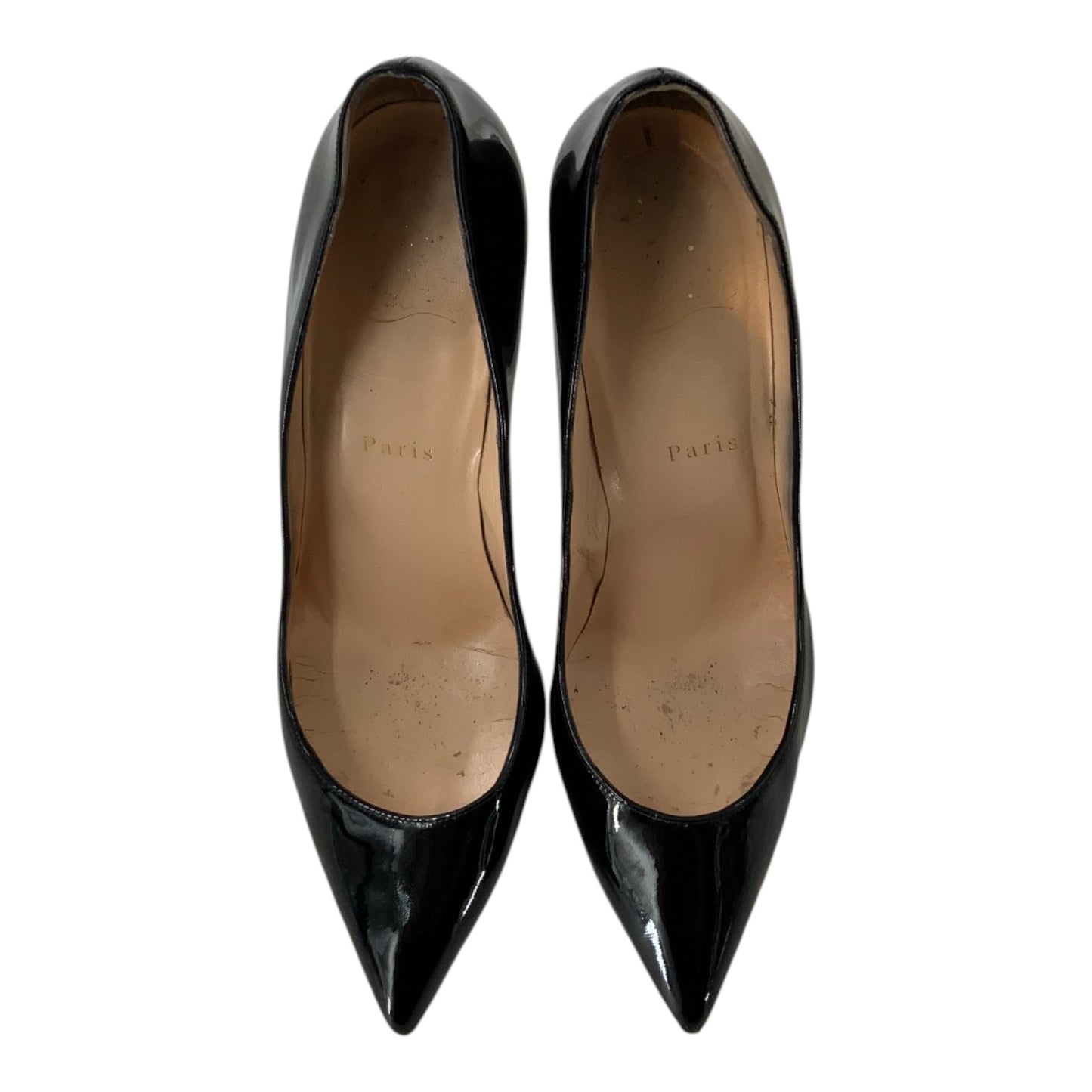 Christian Louboutin Black Patent Leather Pumps