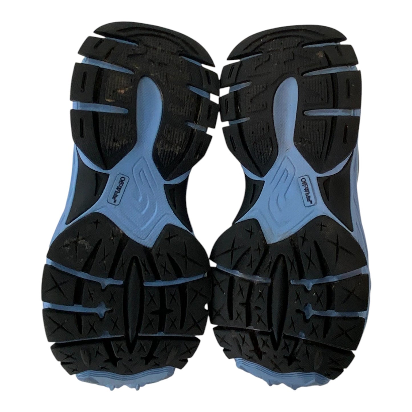 Off-White Light Blue Black Glove Slip On Sneakers