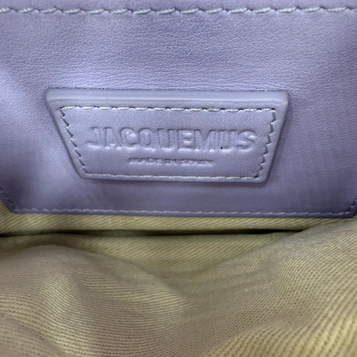 Jacquemus Purple Le Papier 'la Banane Meunier' Belt Bag