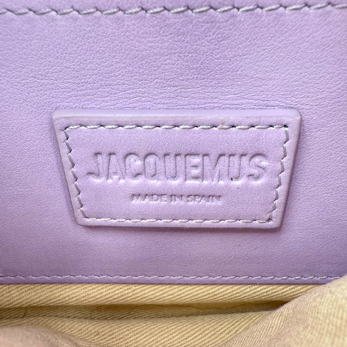 Jacquemus Purple Le Papier 'la Banane Meunier' Belt Bag