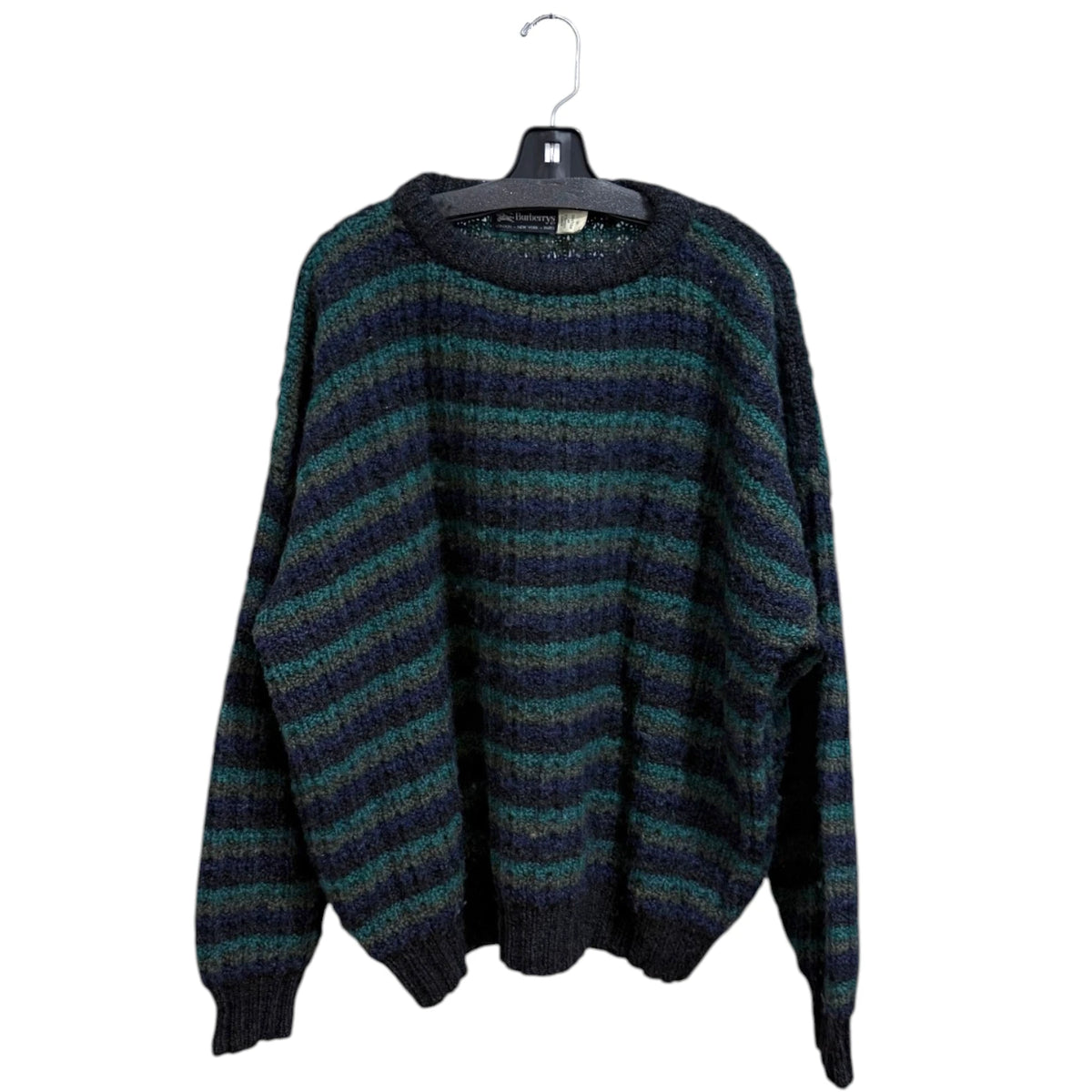 Burberry Striped Wool Knit Sweater