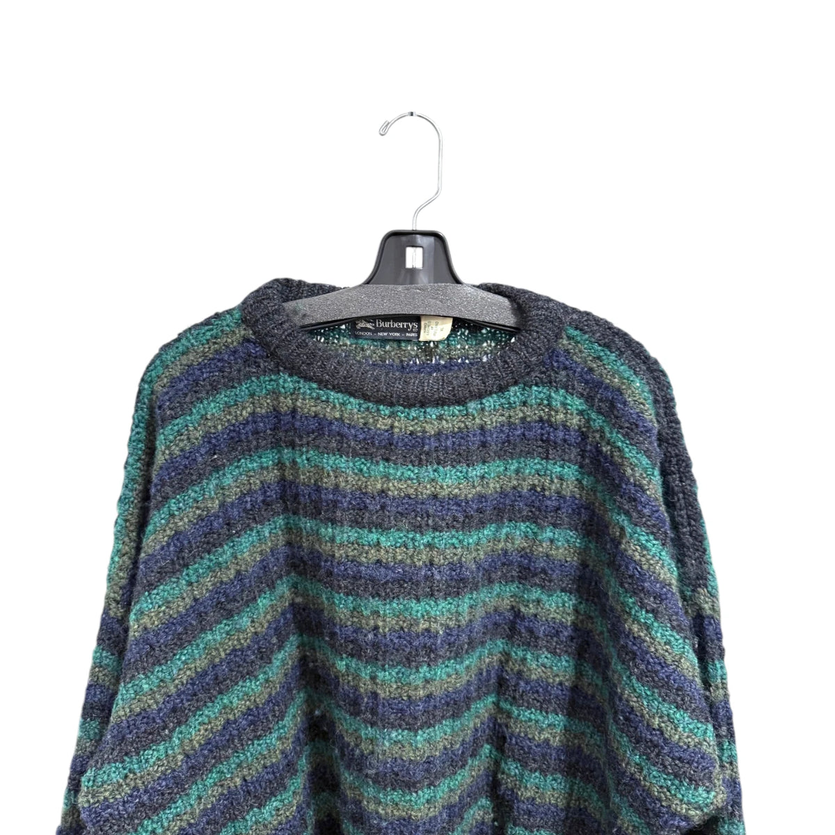 Burberry Striped Wool Knit Sweater