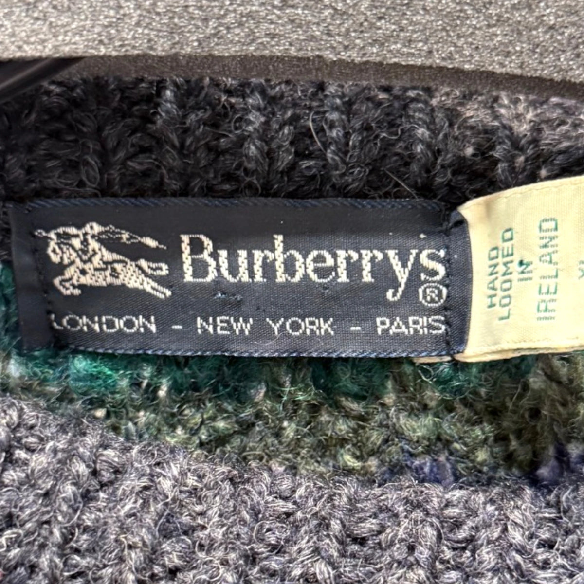 Burberry Striped Wool Knit Sweater