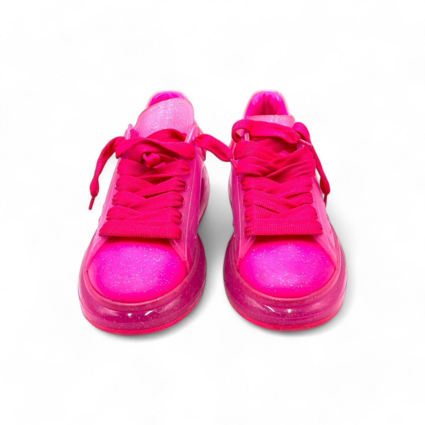 McQueen Pink Glitter Sneakers