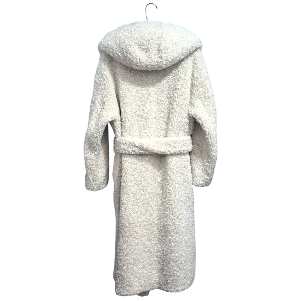 Apparis White Boucelette Coat