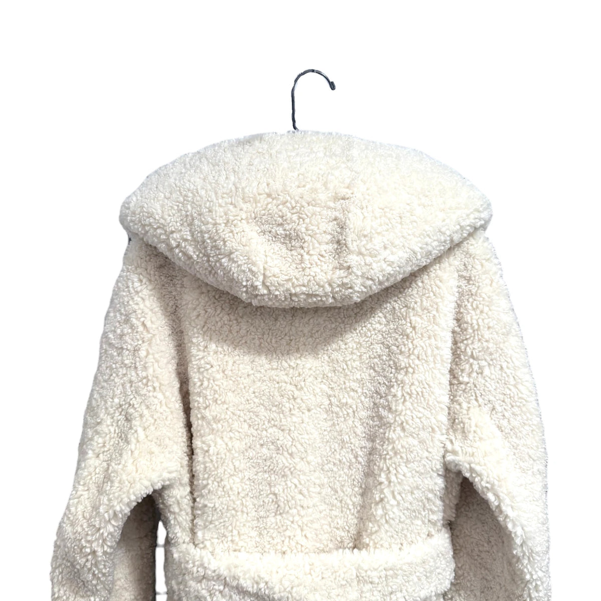Apparis White Boucelette Coat