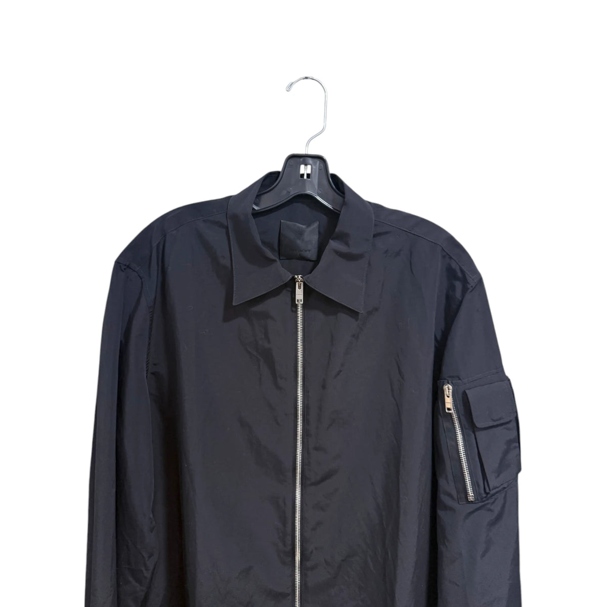 Givenchy Boxy Fit Zip-Up Jacket