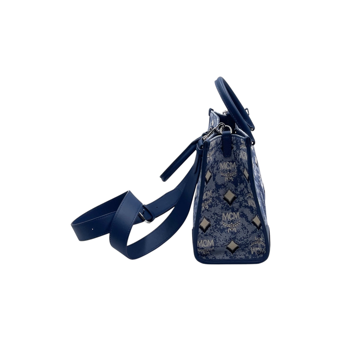 MCM Jacquard Small Tote