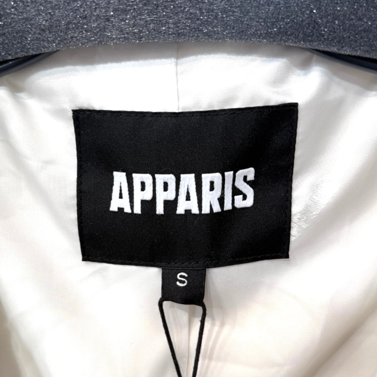 Apparis White Boucelette Coat