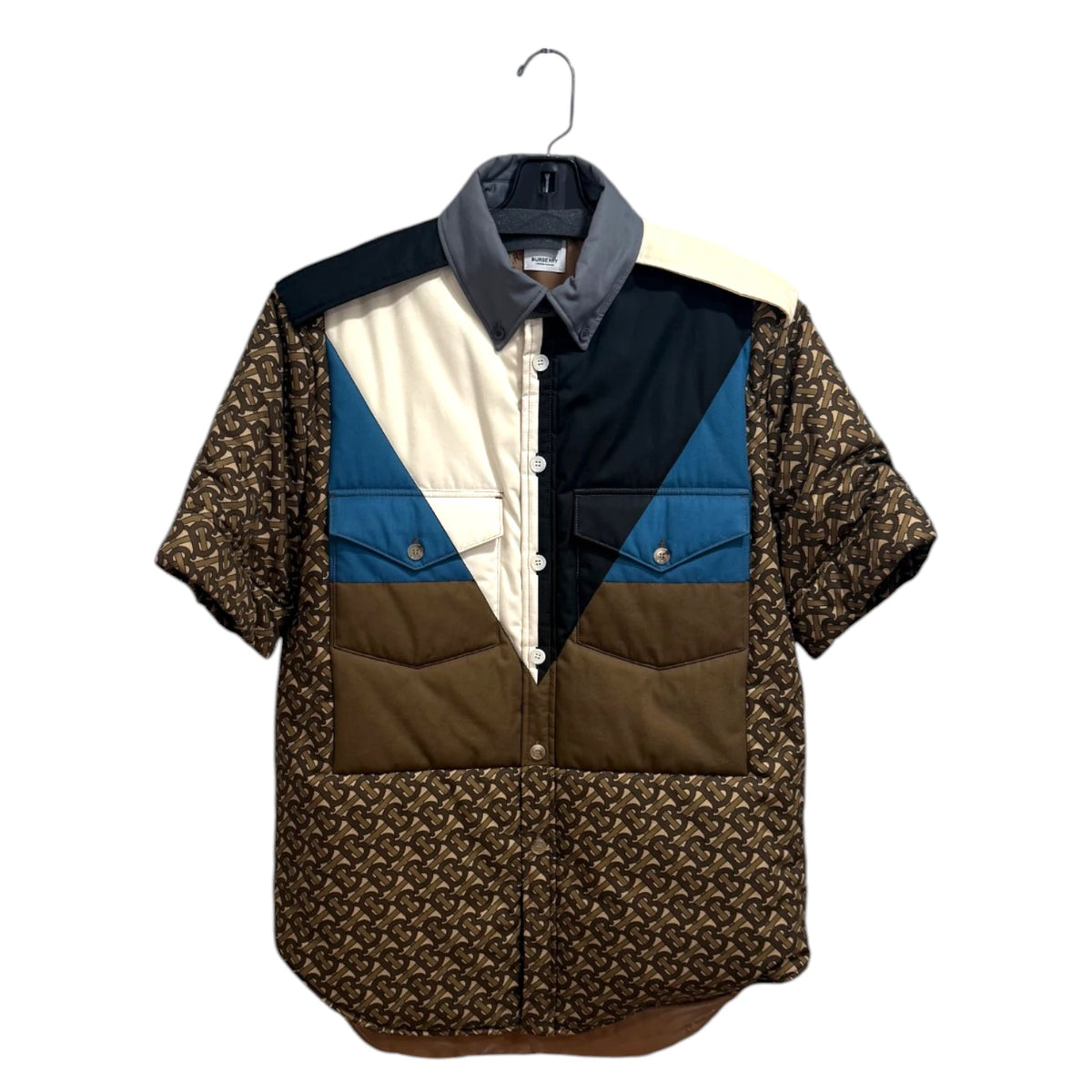Burberry Brown TB Monogram Padded Shirt