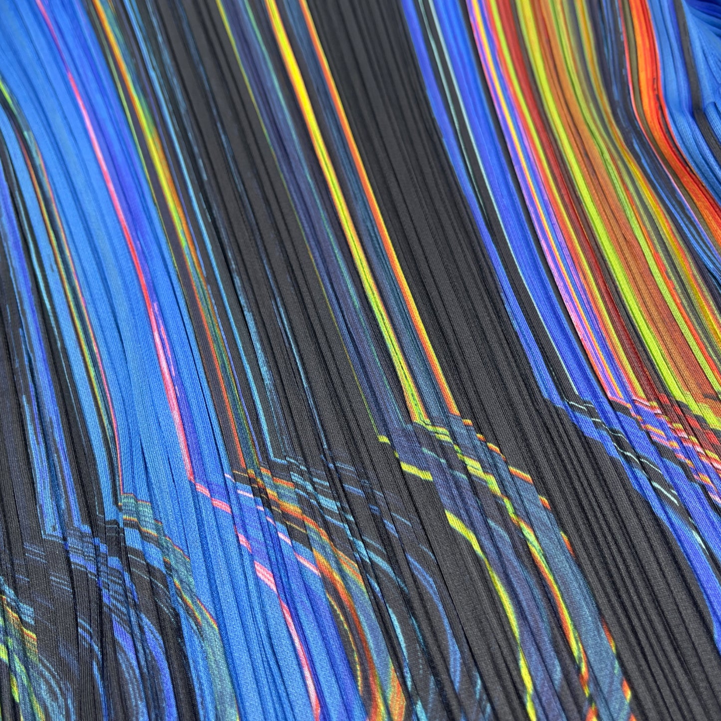 Pleats Please Issey Miyake Warp Midi Dress