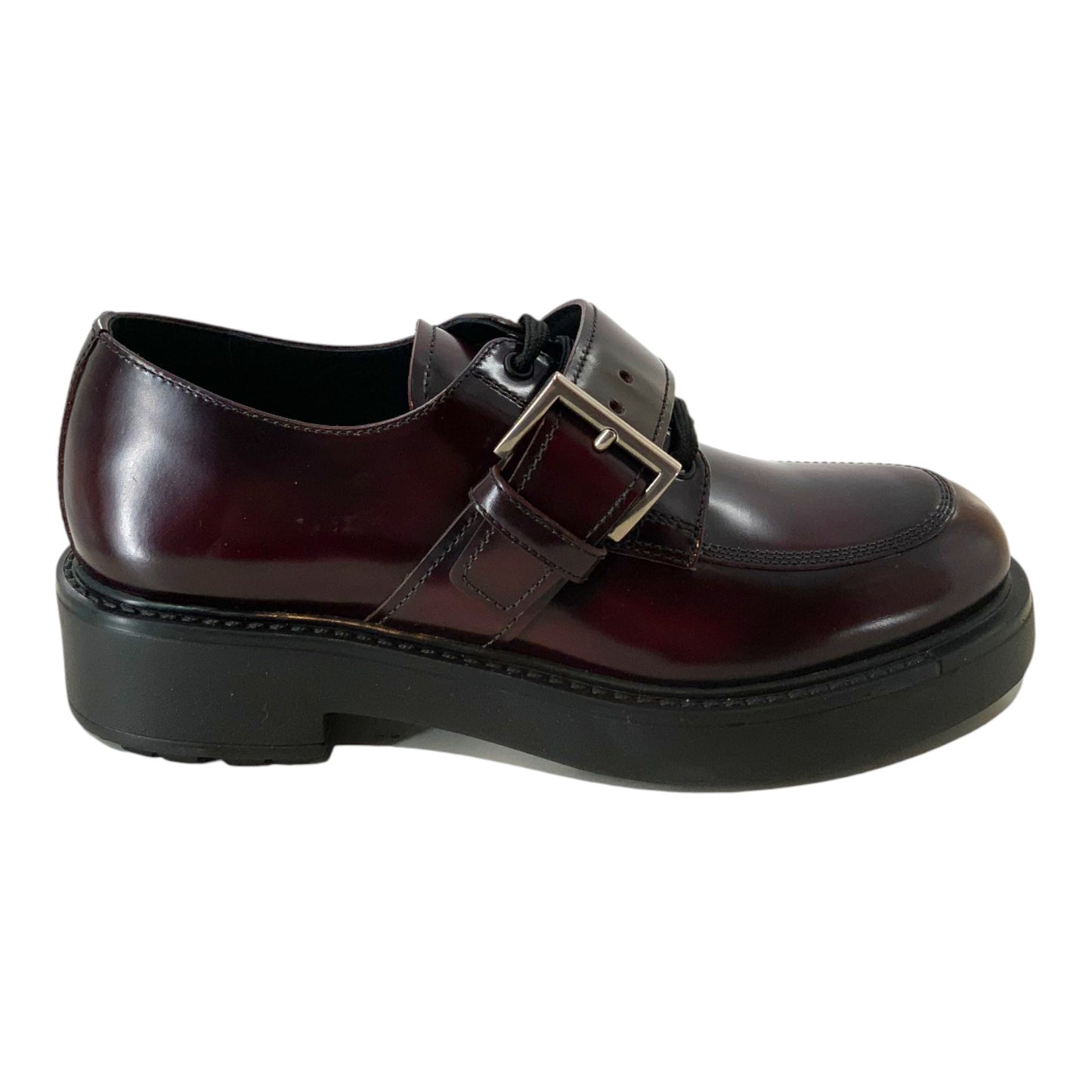 PRADA Buckle-Detail Brogue Shoes