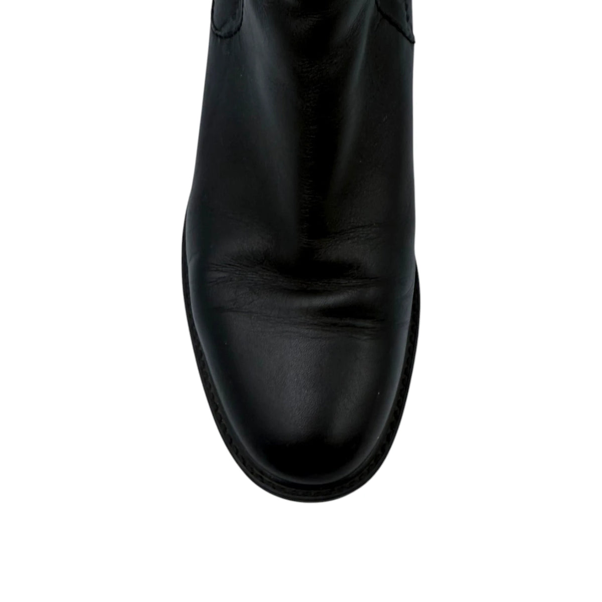 Gucci Black Monogram Moto Boots