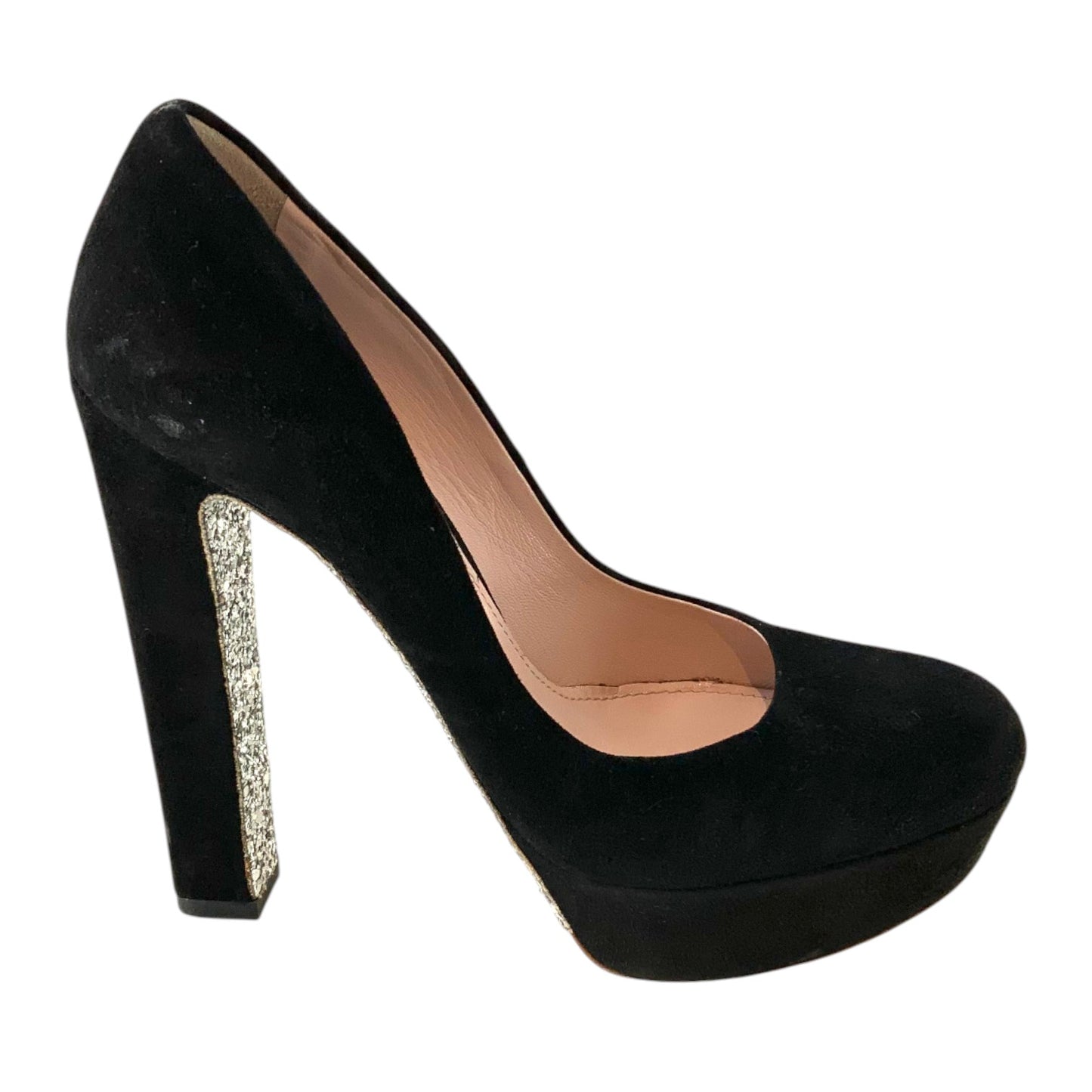 Miu Miu Black Suede Pumps