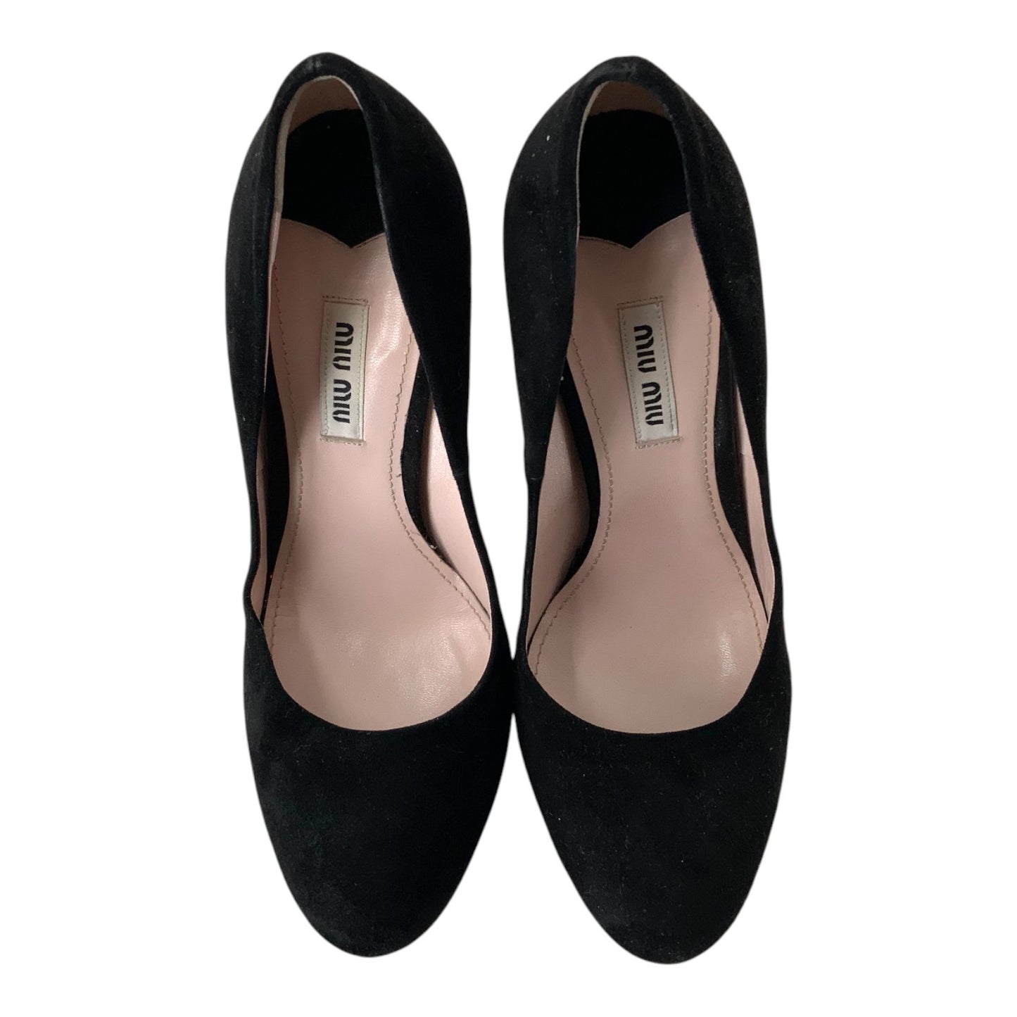 Miu Miu Black Suede Pumps