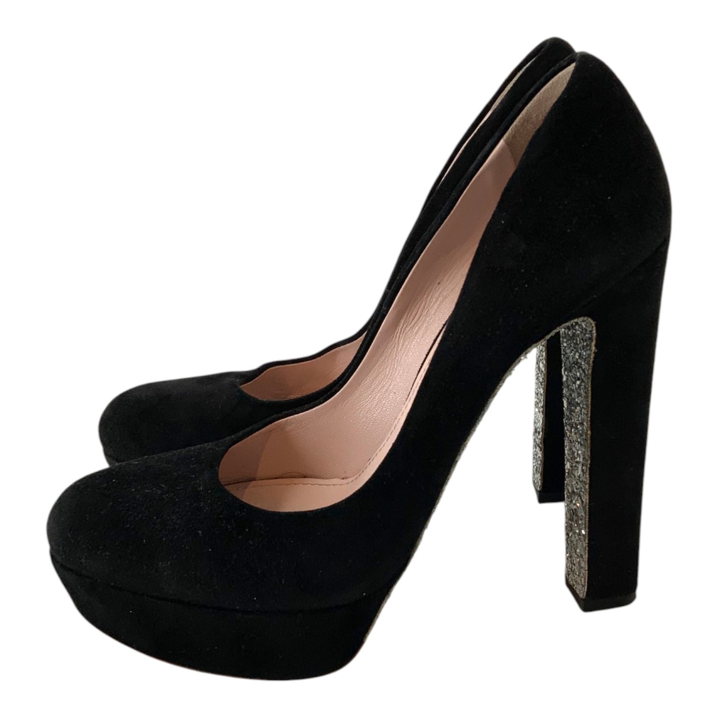 Miu Miu Black Suede Pumps