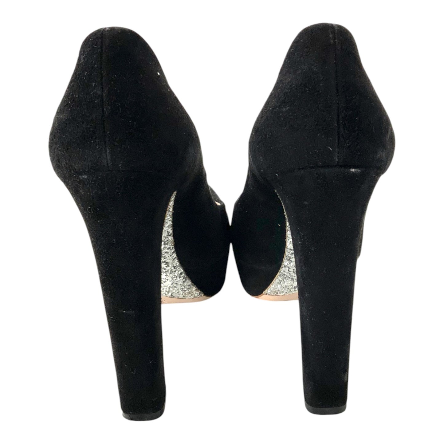 Miu Miu Black Suede Pumps