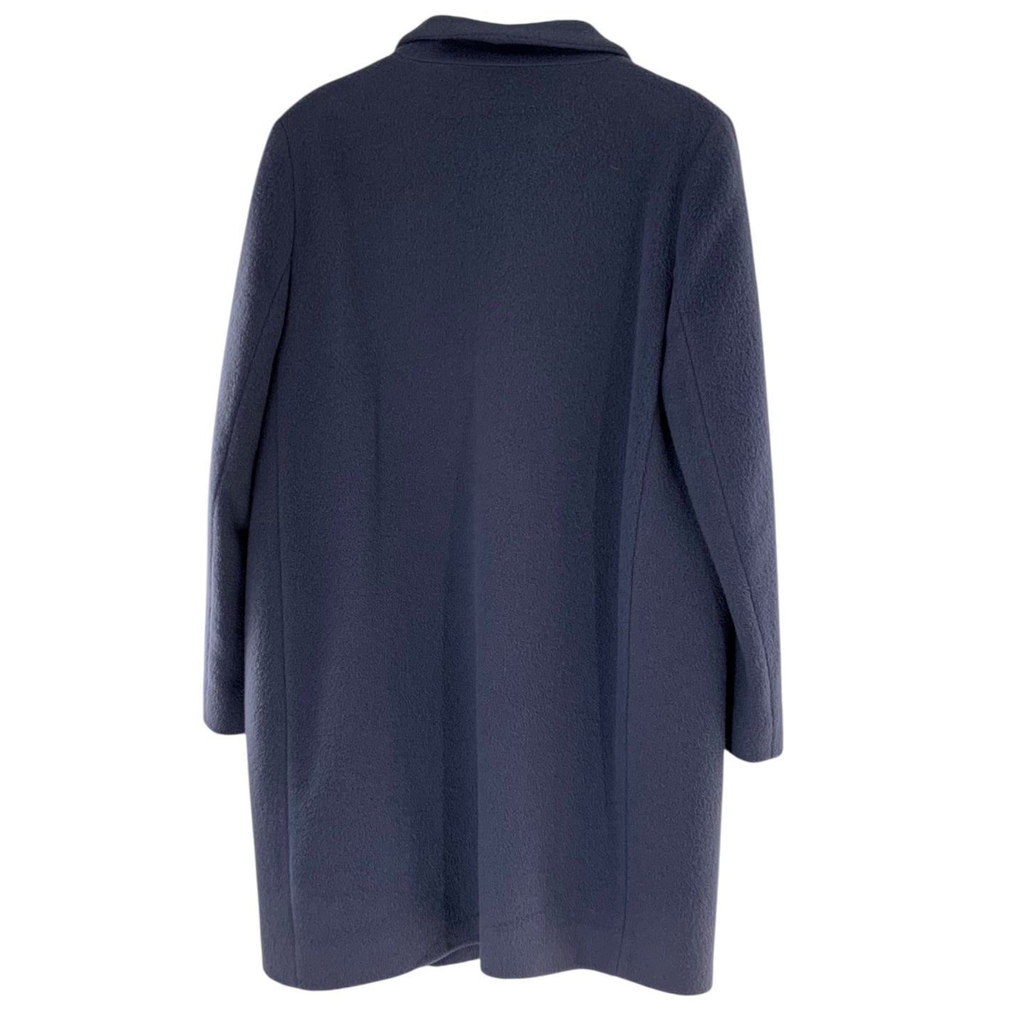 Cinzia Rocca Icons Blue Wool Coat
