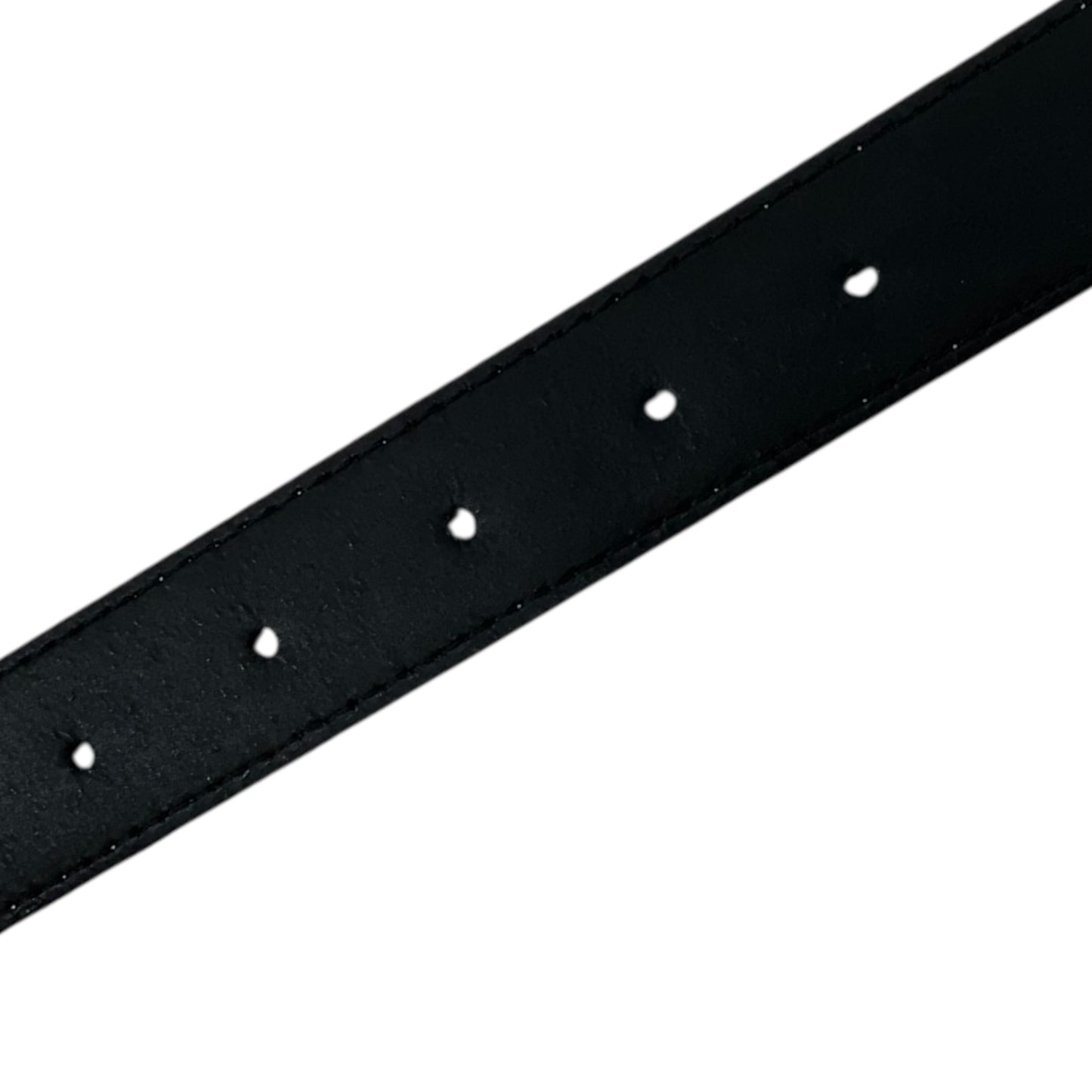 Burberry Plaid Print Belt