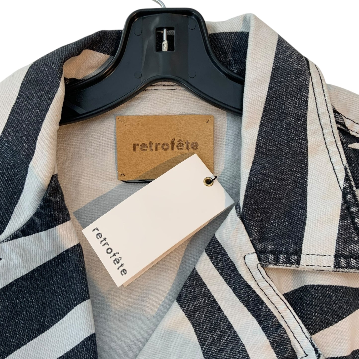 Retrofete Zebra Print Lauren Jacket