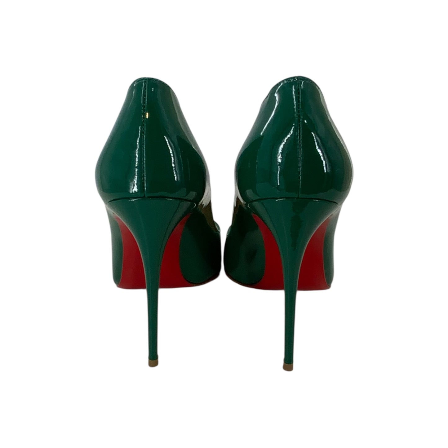 Christian Louboutin Green Pigalle Red Bottoms