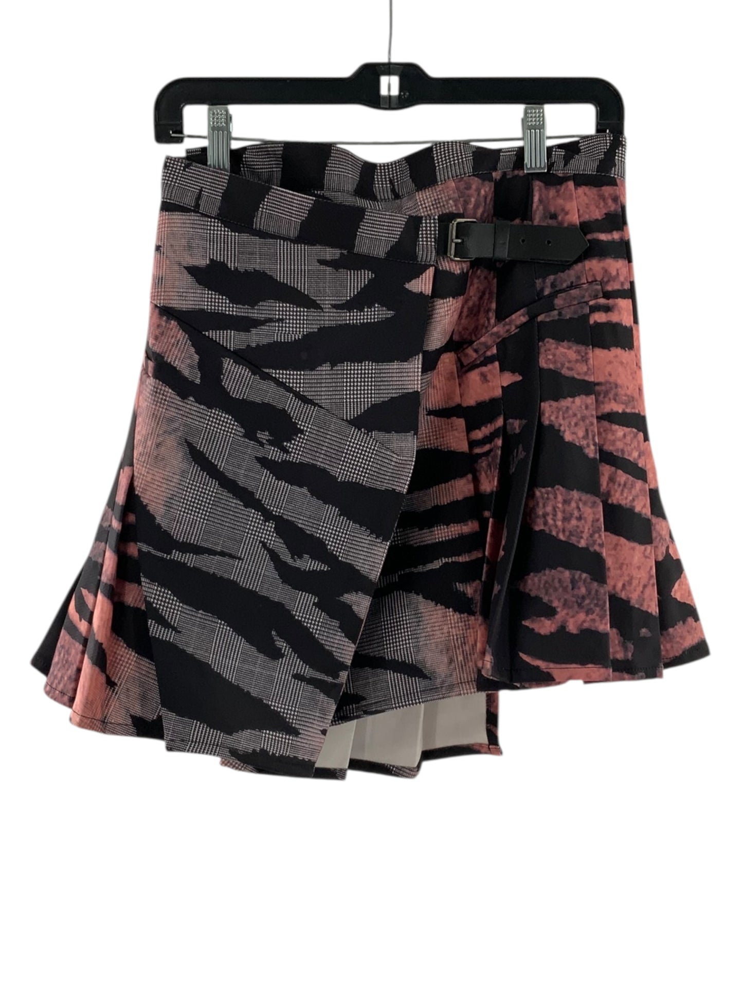 McQ by Alexander McQueen Printed Adjustable Mini Skirt