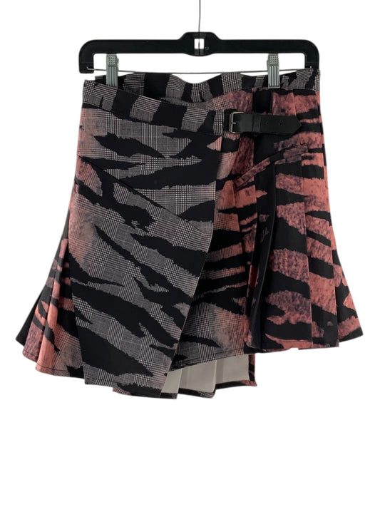 McQ by Alexander McQueen Printed Adjustable Mini Skirt