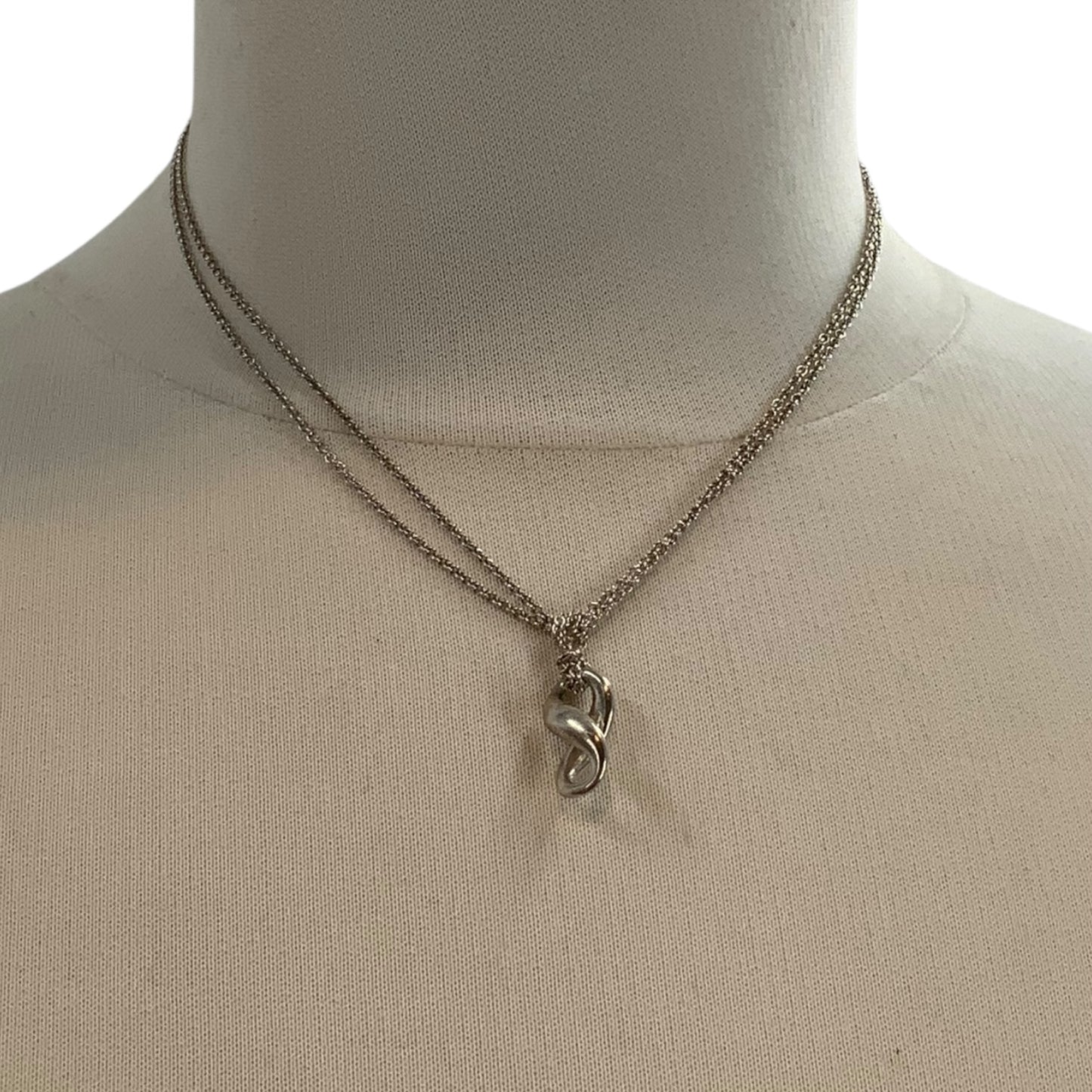 Tiffany & Co. Infinity Figure Necklace
