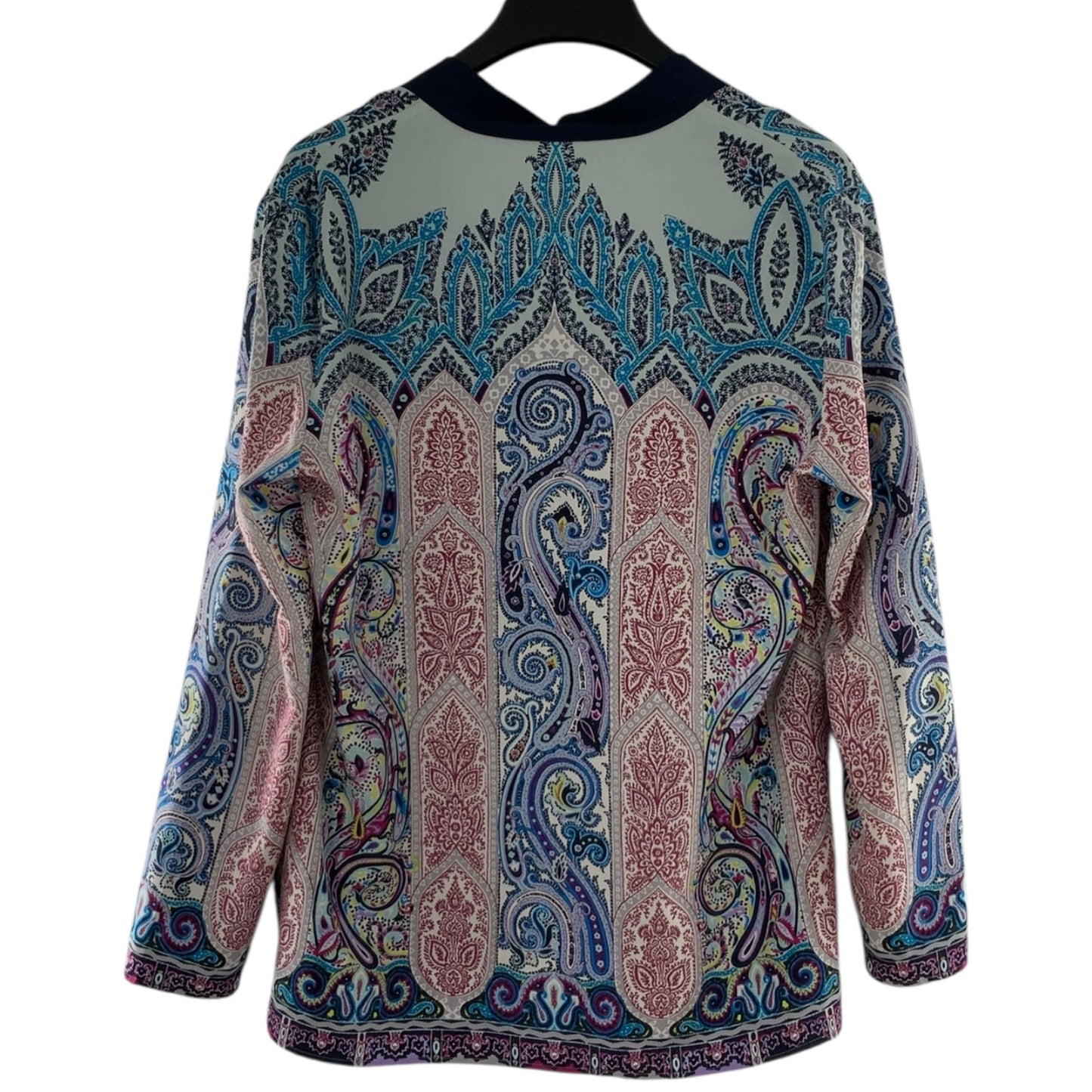 Etro Silk Paisley Print Top