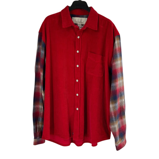ERL Checkered Red Long Sleeve Shirt