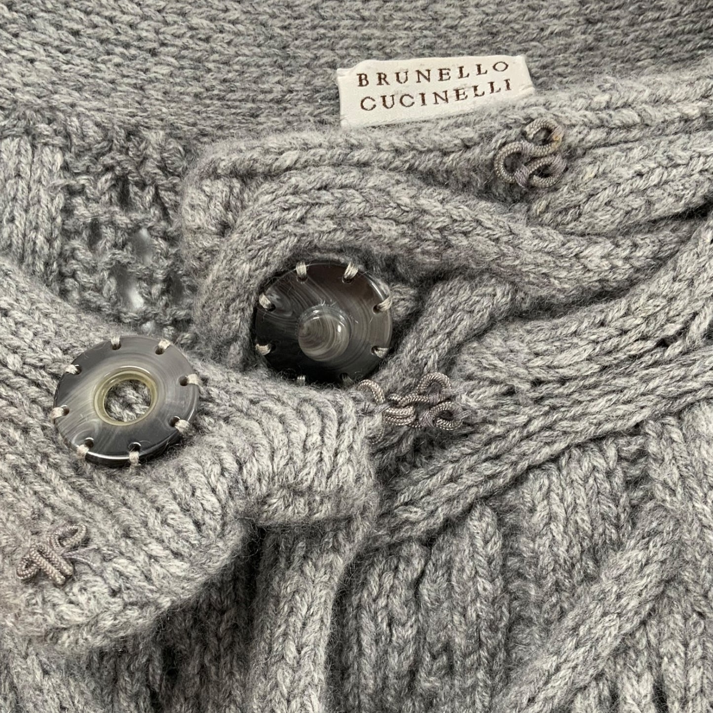 Brunello Cucinelli Grey Sweater