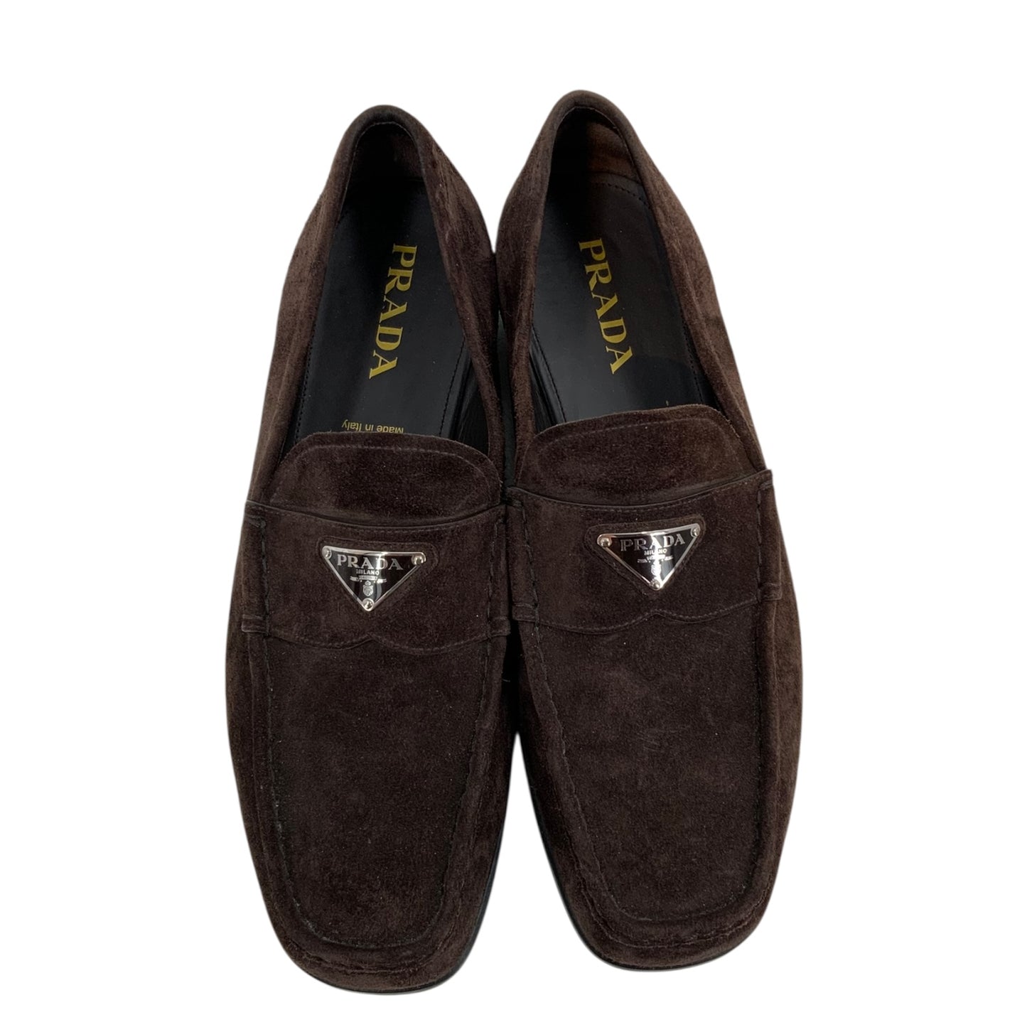 Prada Suede Loafers