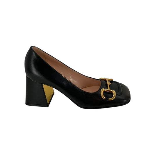 Gucci Horsebit Leather Pumps