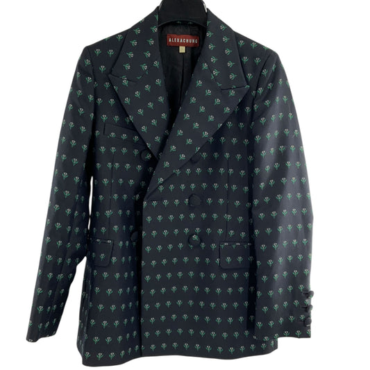 Alexa Chung Embroidered Floral Blazer
