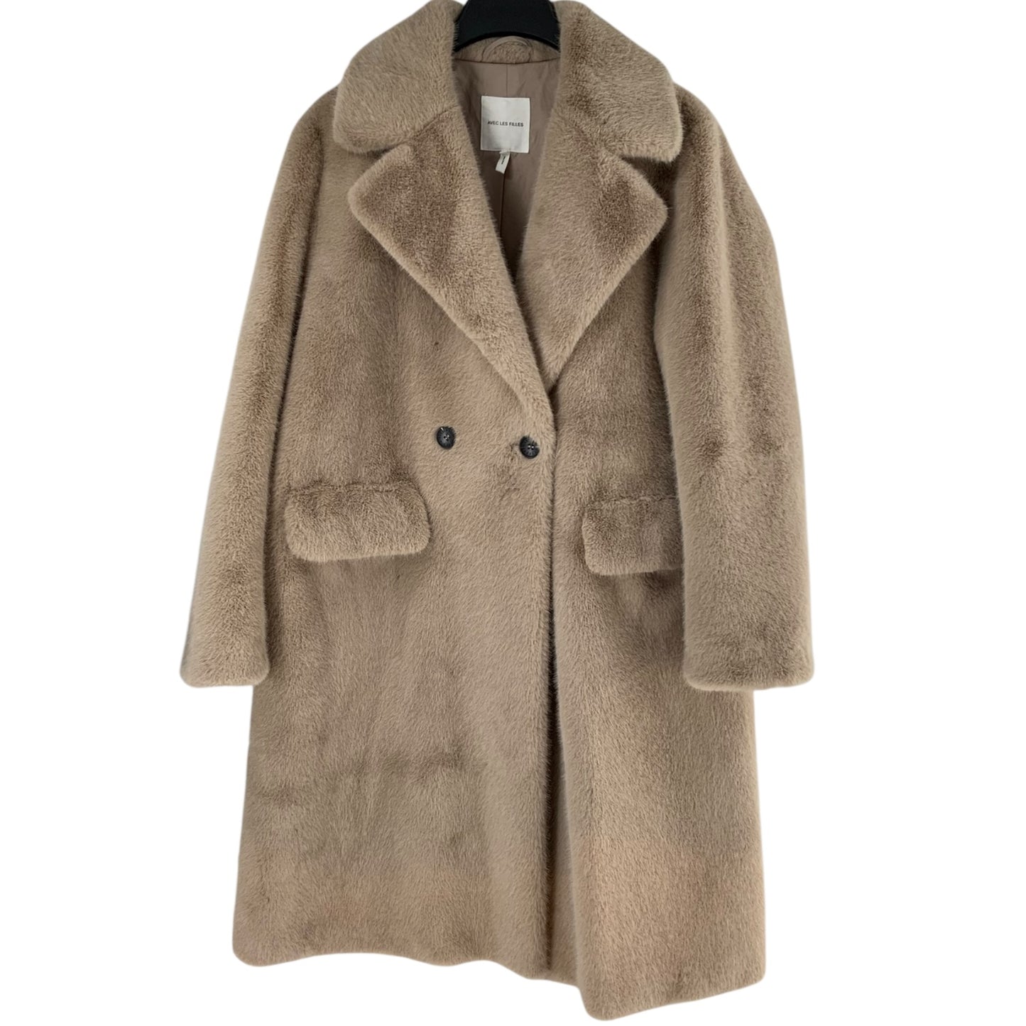Avec Les Filles Soft Faux Fur Coat