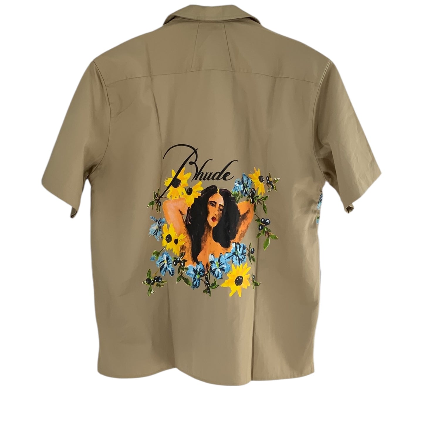 Rhude Button Up Printed Shirt